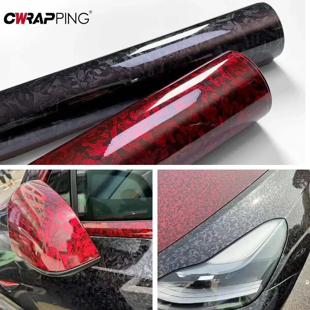 Carbon Fiber Film Auto Tuning Accesorios Glossy Auto Tuning Vinyl Wrap Car Body Film Motorcycle Stickers Decal Car Accessories