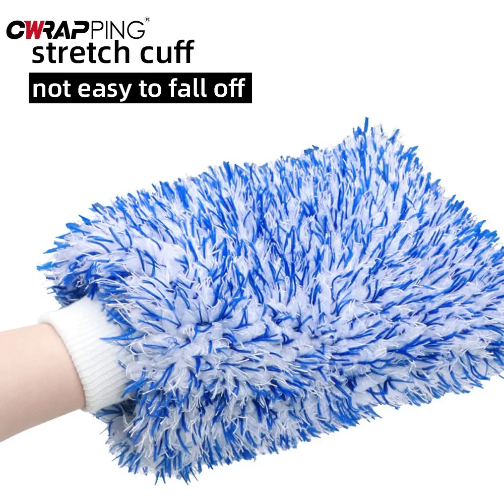 1PCS Car Wash Supplies Glove Cleaning Brush Coral Mitt Vehicle Washer Multifunction Detailing Cleaner Tools for Car Accessories