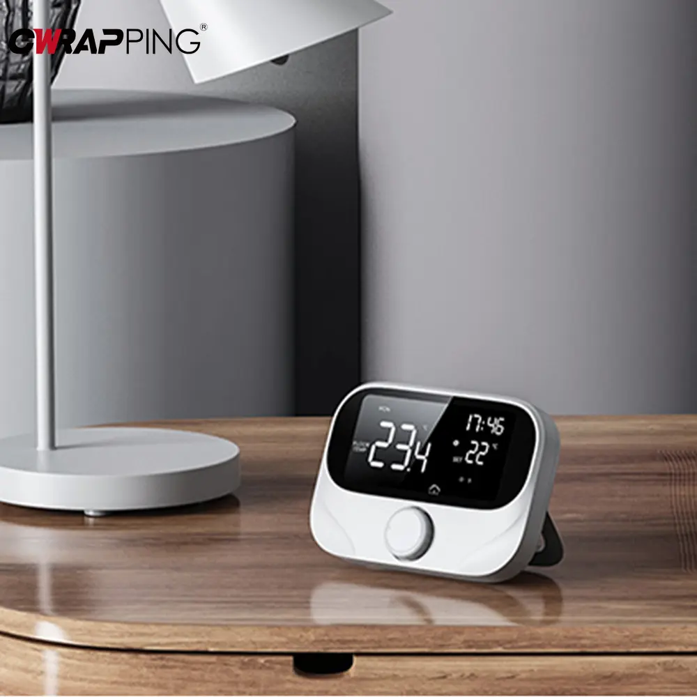 Tuya Smart WiFi Thermostat Child Lock for Water Floor Heating Dual Power Home Bathroom Kitchen Smart Temperature Control System