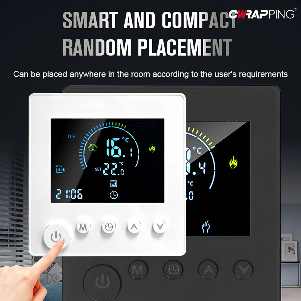 Tuya Smart Thermostat Wifi Constant Temperature Control for Heating Cable Electric Heater Wall Warming Painting Home Assistant