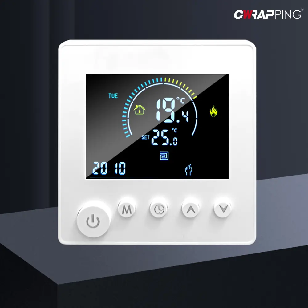 Tuya Smart Thermostat Wifi Constant Temperature Control for Heating Cable Electric Heater Wall Warming Painting Home Assistant