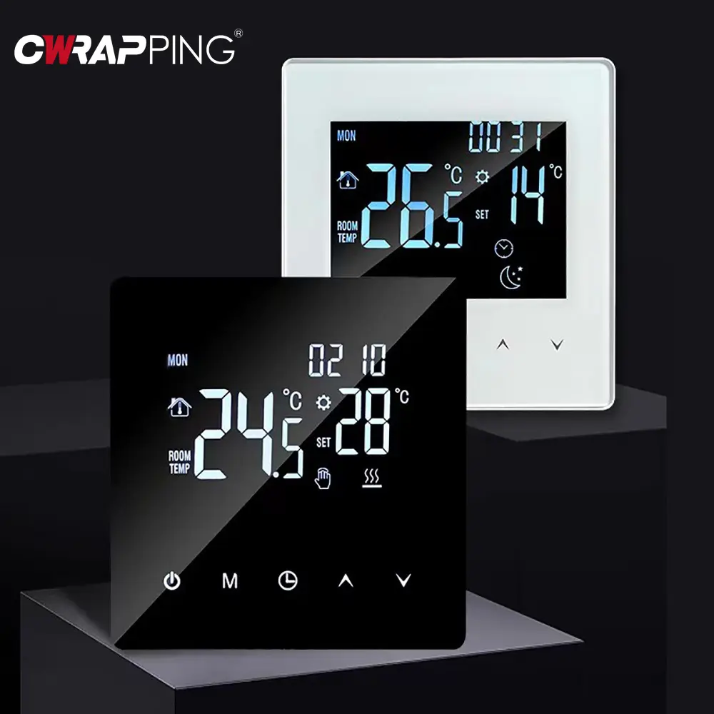 Smart Thermostat Home Improvements Wifi Weather Station Wall Clock Radiator Thermostat for Warm Floor Thermometer Home Assistant