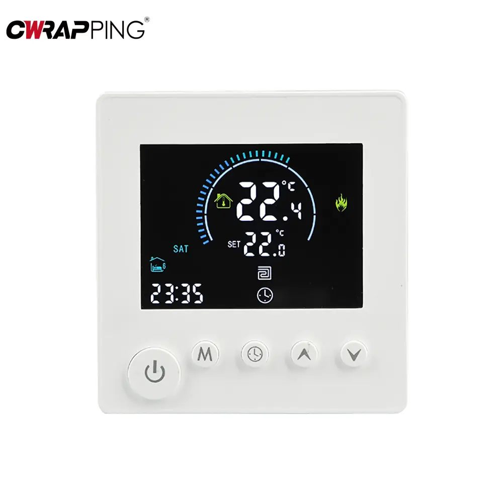 Tuya Smart Thermostat Wifi Constant Temperature Control for Heating Cable Electric Heater Wall Warming Painting Home Assistant