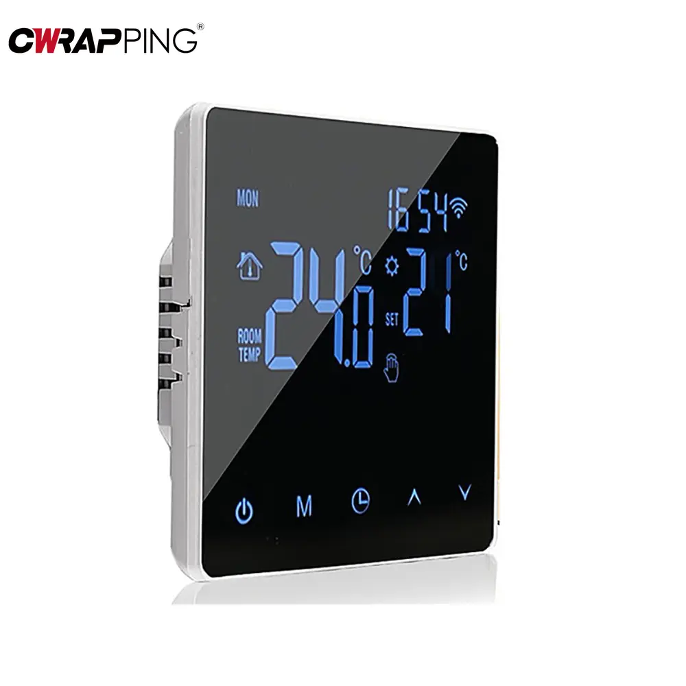 Smart Thermostat Home Improvements Wifi Weather Station Wall Clock Radiator Thermostat for Warm Floor Thermometer Home Assistant