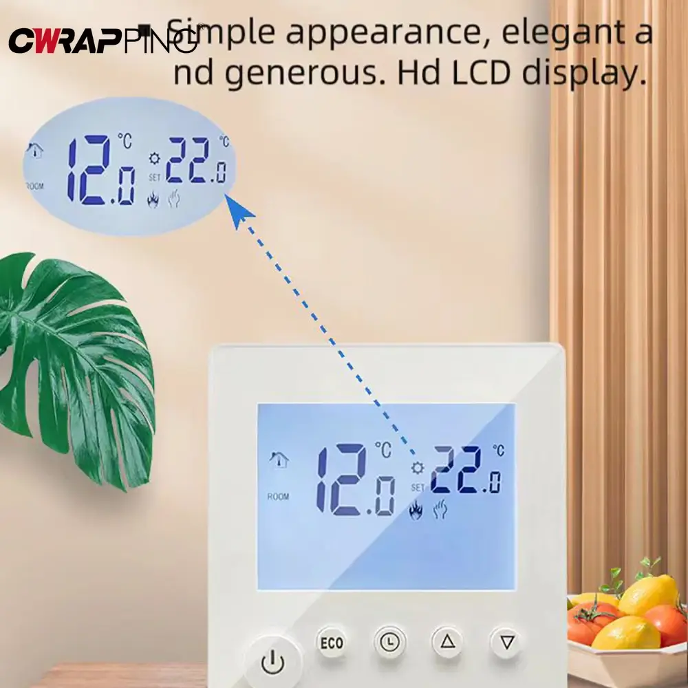 AC 90-240V 3A 16A 25A Smart Thermostat Wall-mounted Boiler Temperature Controller with Timing Function Smart Life Home Assistant