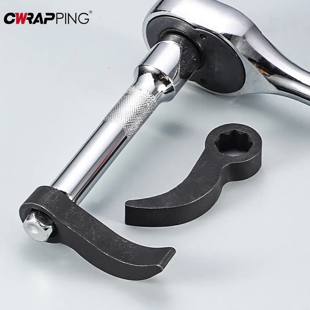Bullhorn Leverage Remover Tool Ergonomic Heat-treated Steel Half Shaft Disassembler Angle Adapter Axle Car Repair Accessories