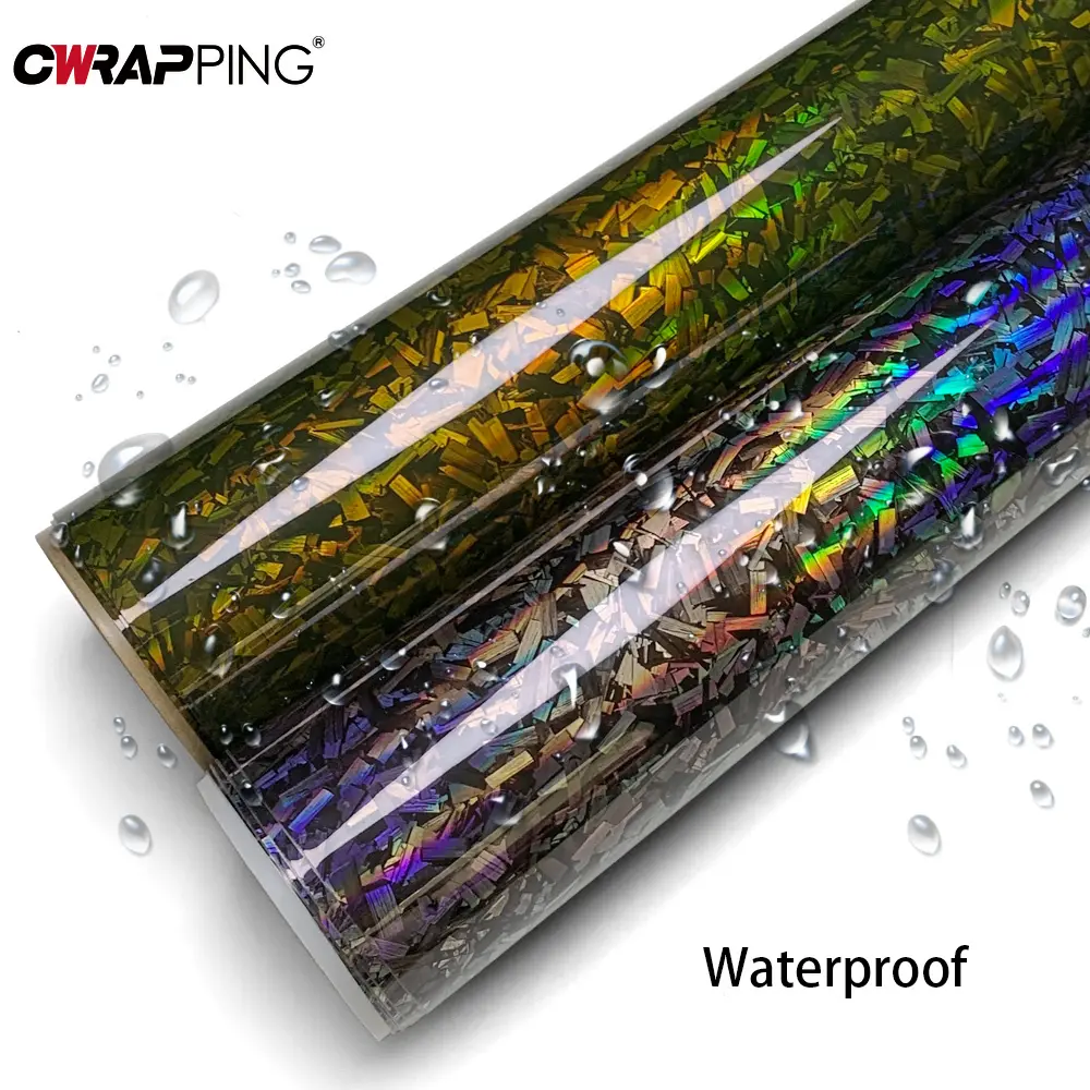 Car Sticker High Carbon Fiber Vinyl Cover Glossy Cover Film Creative Sticker for Rearview Mirror Sticker Car Accessories