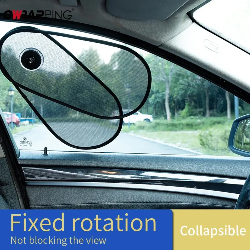 Car Sun Shade Auto Sun Protector Window Rotatable Window Visor Adjustable UV Filter Windshield Cover Car Decoration Accessories