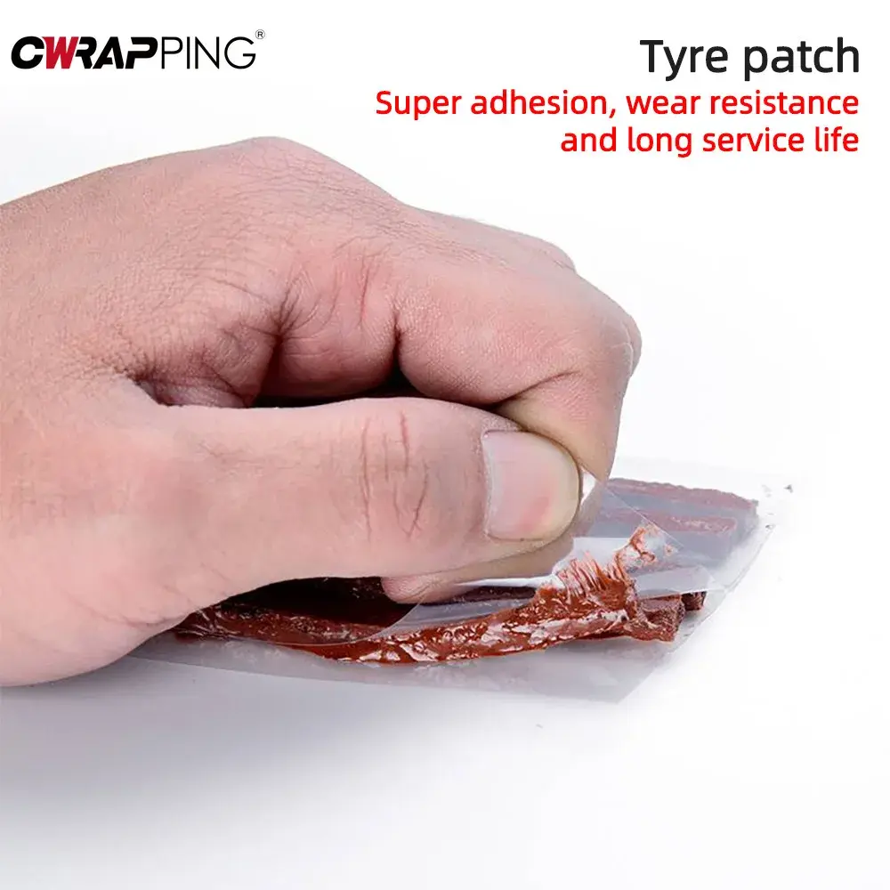 Car Tire Repair Tools Road Bicycle Bike Tubeless Tire Rubber Bacon Strip Insertion Tool Urgent Glue for Moto Auto Accessories