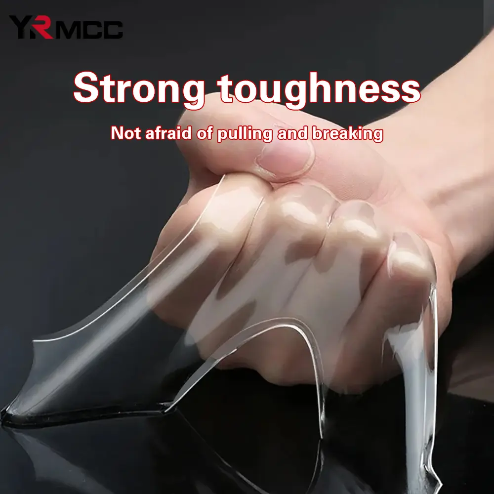 Transparent Double Sided Tape Nano Waterproof Adhesive Home Decoration for Kitchen Bathroom Toiletries Mounting Wall Stickers
