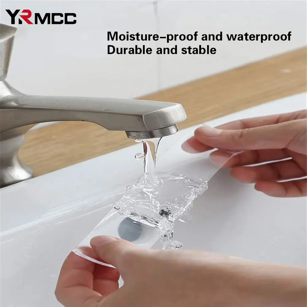 Transparent Double Sided Tape Nano Waterproof Adhesive Home Decoration for Kitchen Bathroom Toiletries Mounting Wall Stickers