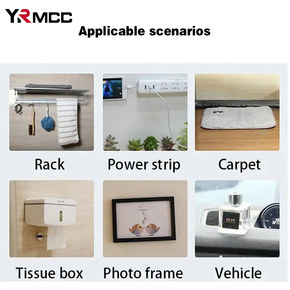 Transparent Double Sided Tape Nano Waterproof Adhesive Home Decoration for Kitchen Bathroom Toiletries Mounting Wall Stickers