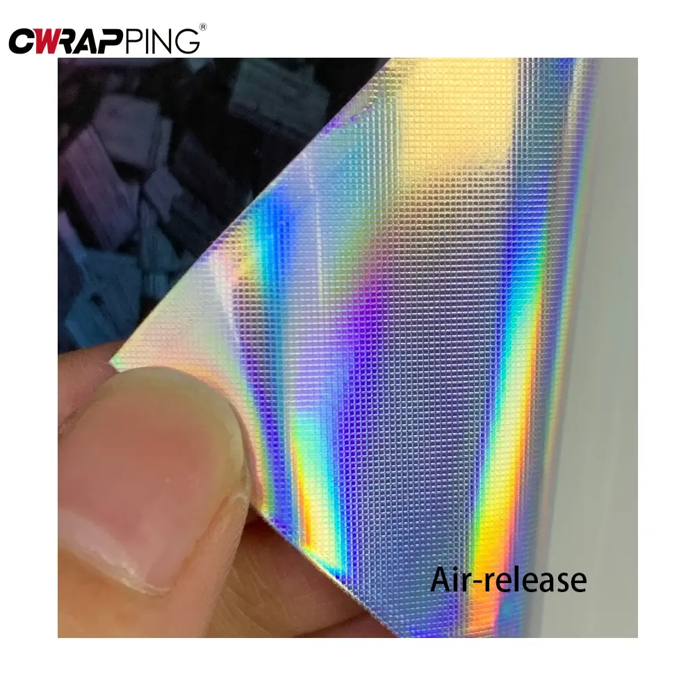 Carbon Fiber Rainbow Laser Car Stickers Forged Carbon Film Motorcycle Gold Stickers Vinyl Auto Tuning Covers for Car Accessories