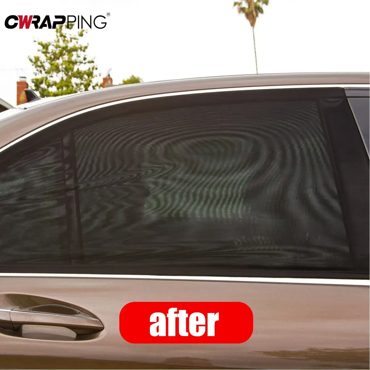 Car Window Sunshade Mesh Car Styling Auto Rear Side Window Net Breathable Shade Curtain Sun Visor Covers for Auto Accessories