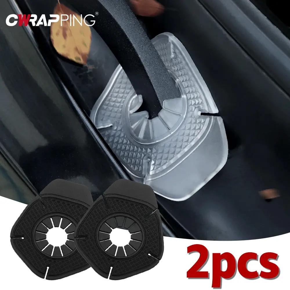 2pcs Universal Car Windshield Wiper Dustproof Cover Leaves Falling Protection Sleeve Wiper Bottom Hole Cover for Car Accessories