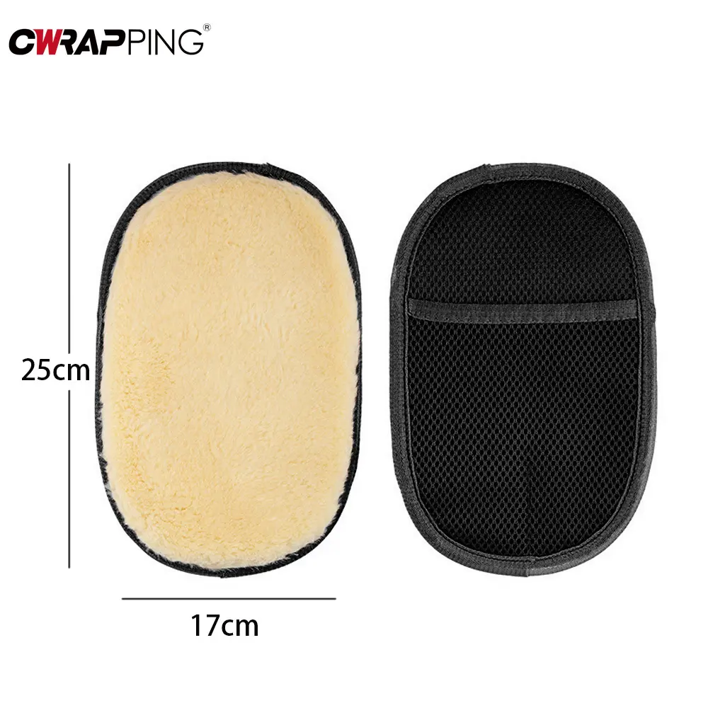 Car Wash Gloves Cars Cleaning Tools Thick Soft Imitation Wool Plush Wiping Microfiber Auto Dusting Gloves Car Wash Accessories