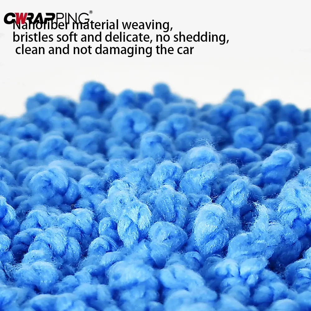 2Pcs Car Cleaning Brush Microfiber Strong Water Auto Wash Towel Auto Maintenance and Cleaning Tools Set for Car Wash Accessories