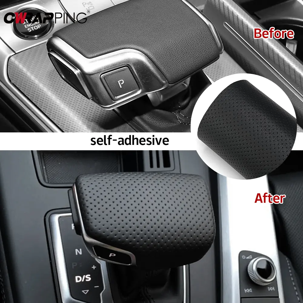 Car Wash PU Leather Breathable Perforated Self Adhesive Sofa Patches Repair Stickers Leather Seat Patches for Cars Accessories