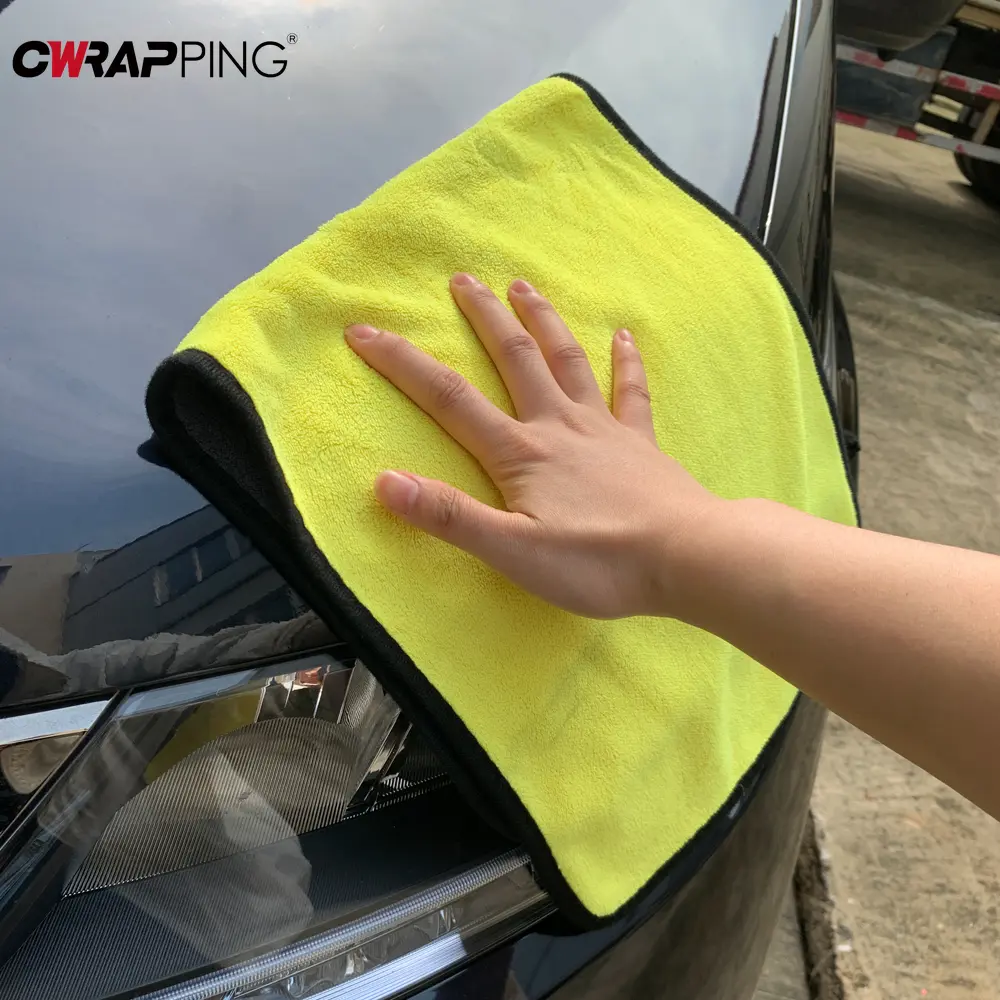 2Pcs Microfiber Towel Car Microfiber Cloth Wash Towel Microfiber Cleaning Cloth Absorbent Car Wash Drying Towel Auto Detailing ﻿