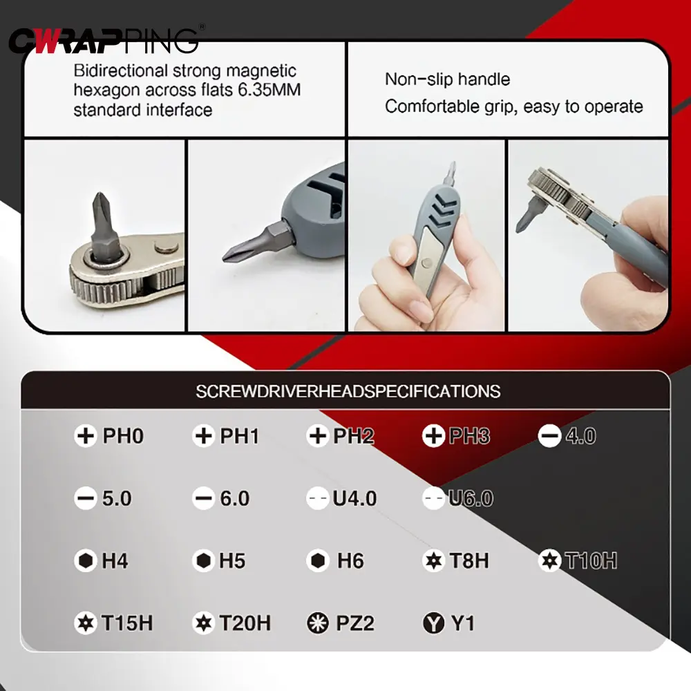 Magnetic Hand Tools Hex Wrench Mechanical Workshop Tool Driver Bit Set Magnetic Screwdriver Tips Home Appliance Multi-tool Work