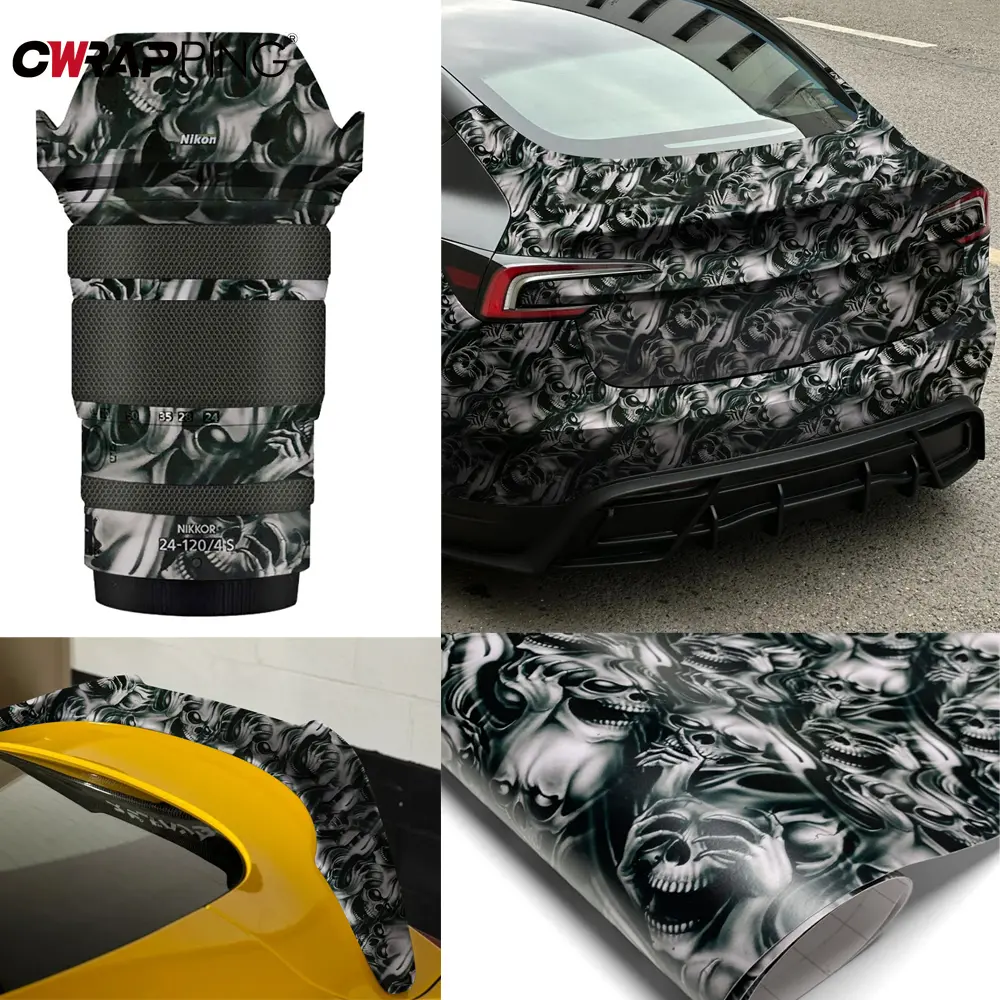 Car Sticker Camo Wrapping Decal Vinyl Film PVC Film Tailing Moulding Foil Camouflage Outstanding design Stickers Car Accessories