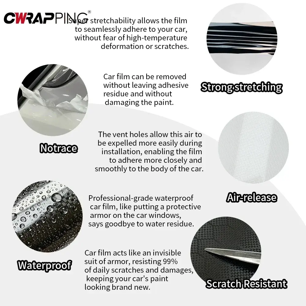 Carbon Fiber Wrap Vinyl Film Honeycomb Car Sticker Adhesive Console Computer Laptop Skin for Bike Motorcycle SUV Car Accessories
