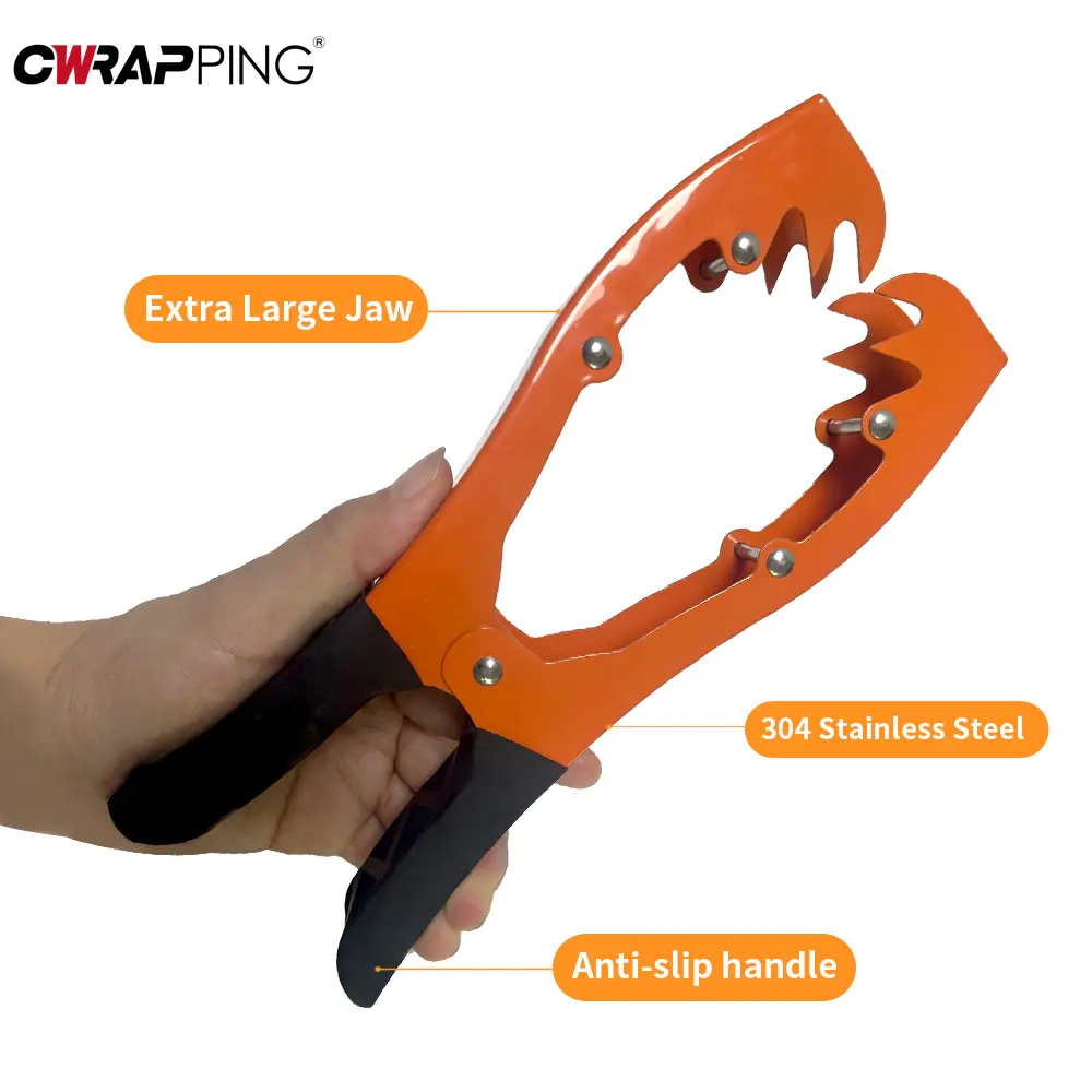 Portable Stainless Steel Kayak Grip Anchor Large Clamping Mouth Fishing Paddle Boards Water Activities Accessory