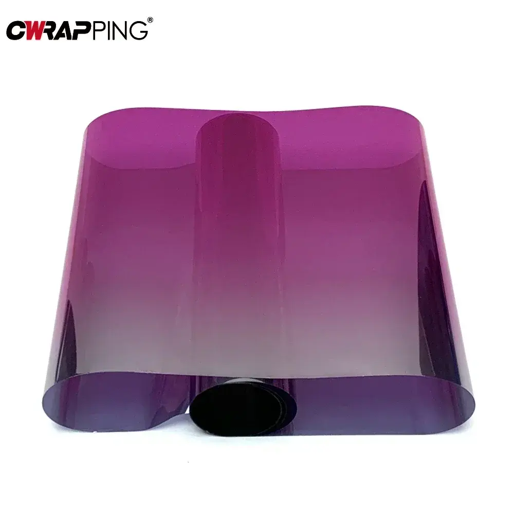 Car Window Tint Vinyl Warp Waterproof Windshield Solar Film Sunscreen Car Stickers Dyeing Self-Adhesive Film Cars Accessories