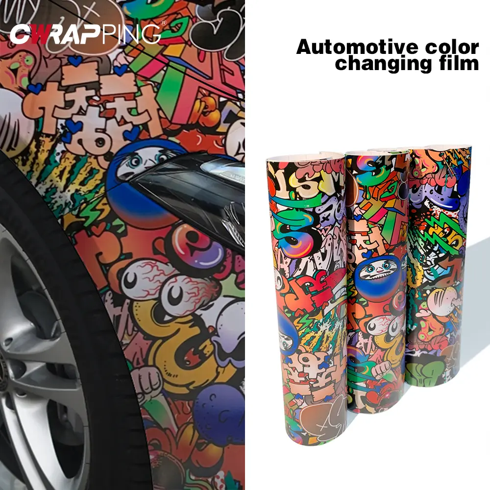 Car Stickers Graffiti Painting Film Cover Adhesive Vinyl Auto Tuning Wrap Skateboards Decals Motorcycles Sticker Car Accessories