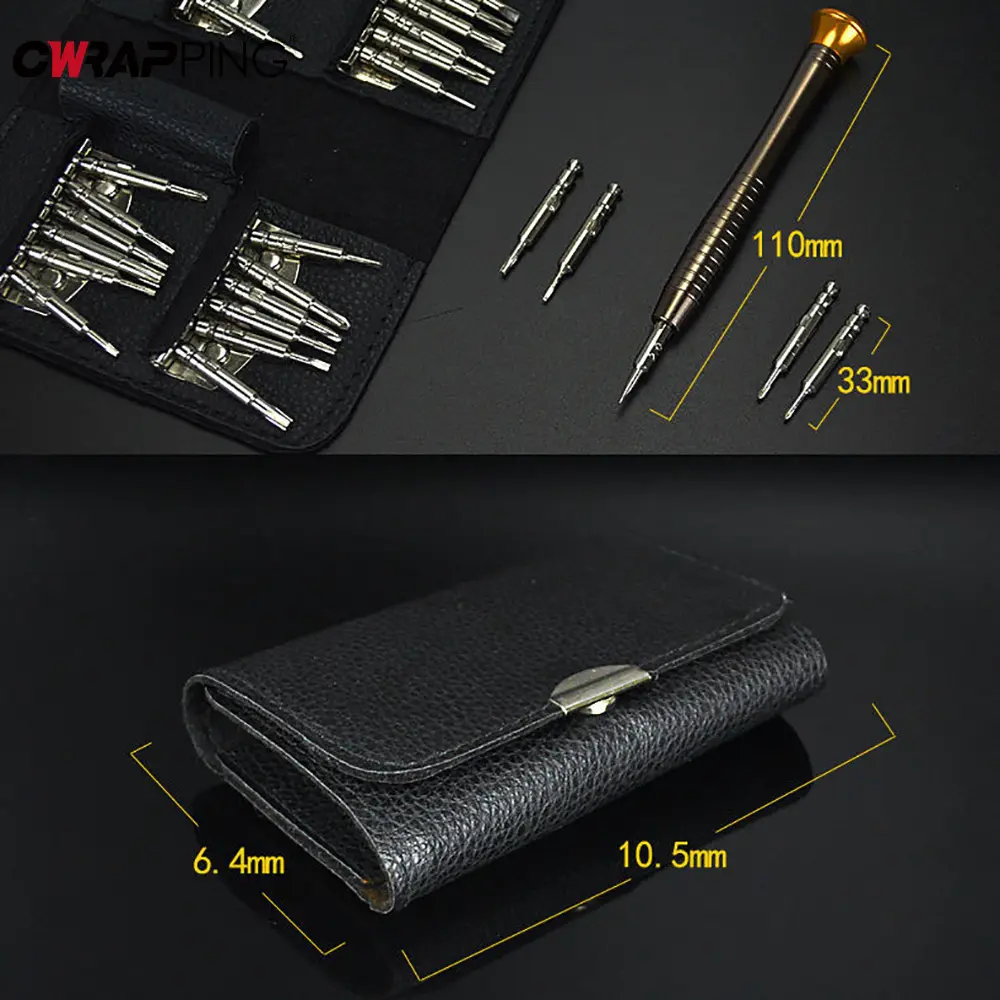 Multi- Tool Set Phone Repair Precision Screwdriver Multifunctional Tools for Mechanic 28 in 1 Complete Kit Toolbag Automotive