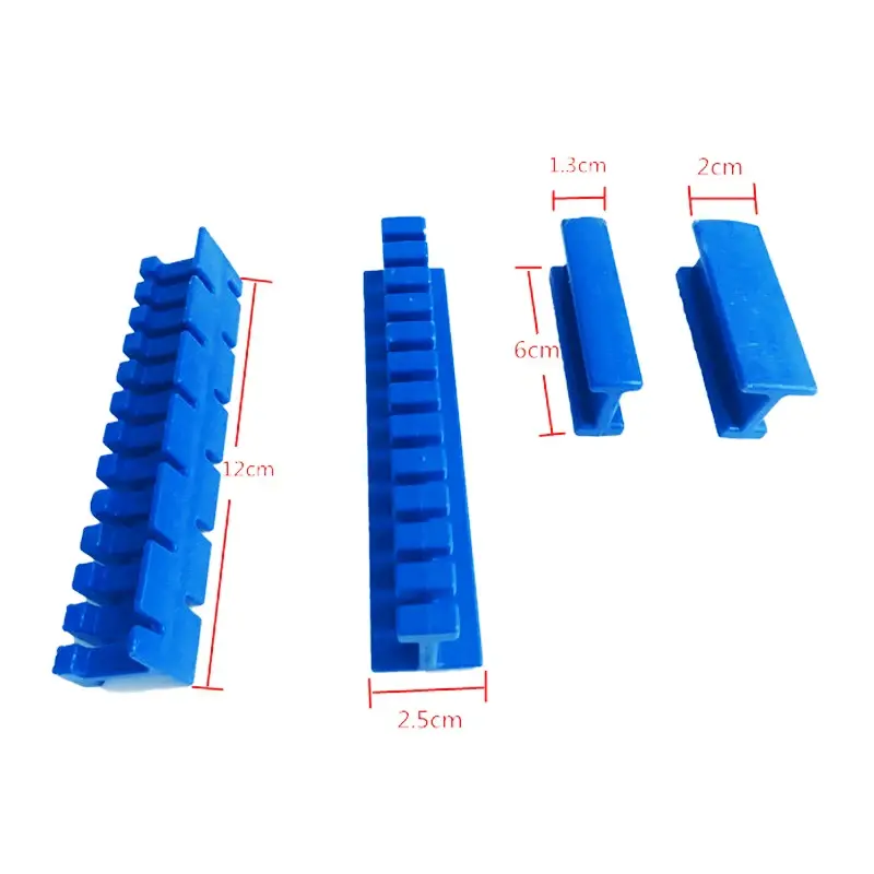 6Pcs Car Dent Repair Replacement Tool Set for Remover Hail Pit Universal Paintless Dent Repair Adhesive Blue Glue Tabs Tools Kit
