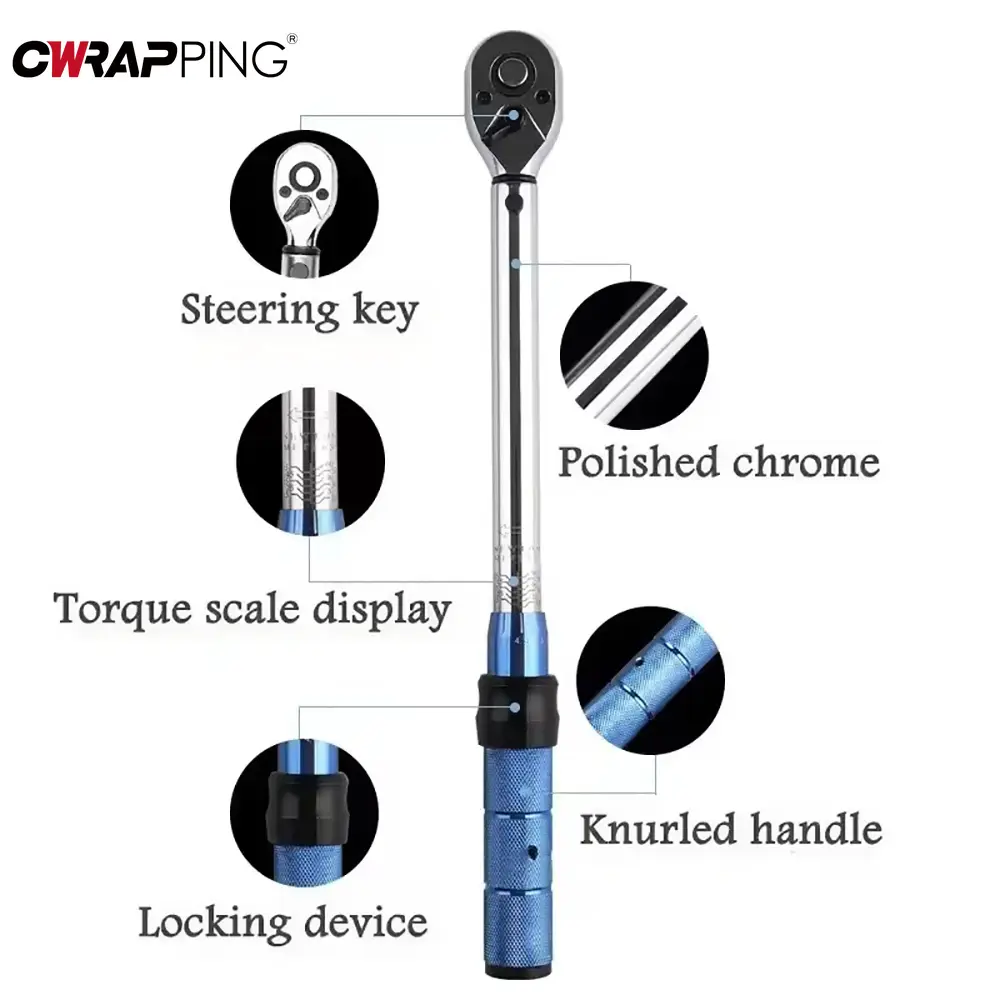 10-20Nm Hand Tools Mechanical Workshop Tools Torque Wrench Auto Mechanical Tooling Automotive Mechanic Car Bike Multifunctional
