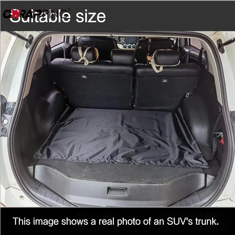 Waterproof Car Trunk Mat Protector Cover for SUV Auto Floor Folding Portable Pet Seat Cover Professional Driving Car Accessories
