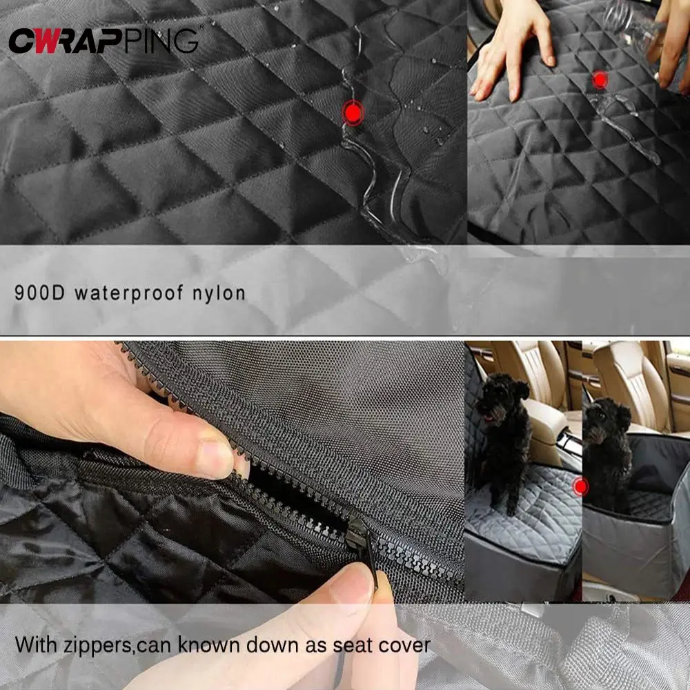 Waterproof Dog Car Seat Cover Non Slip Pet Cat Safety Pad for Car Travel Front Auto Seat Covers Interior Vehicle Accessories