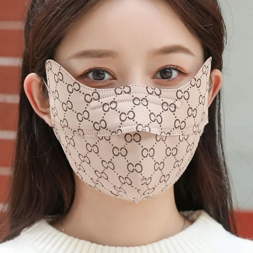 Breathable Winter Warm Mask Face Veil Outdoor Sports Riding Face Mask Neck Protection Windproof Face Cover Scarf