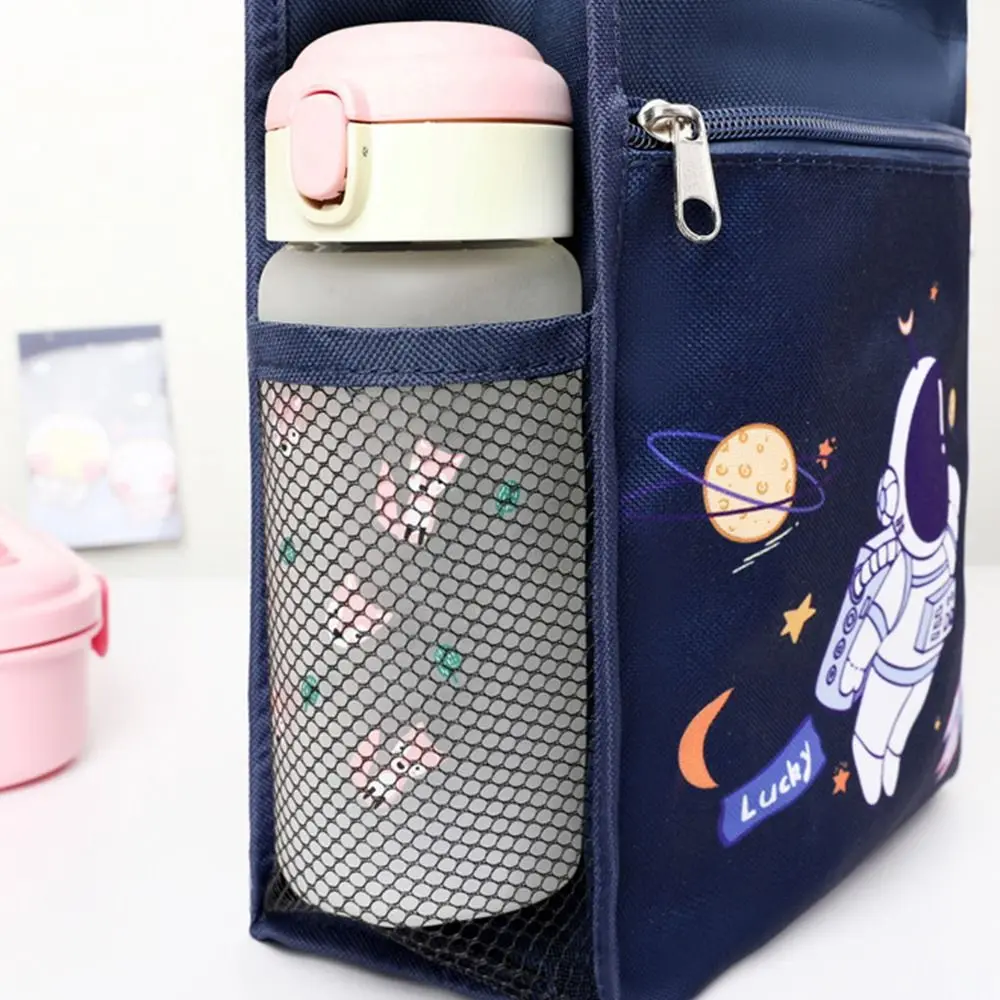 1Pcs Breakfast Organizer Insulated Thermal Bag Storage Bag Cute Cooler Warm Box Picnic Travel Cartoon Lunch Bag Kid Student