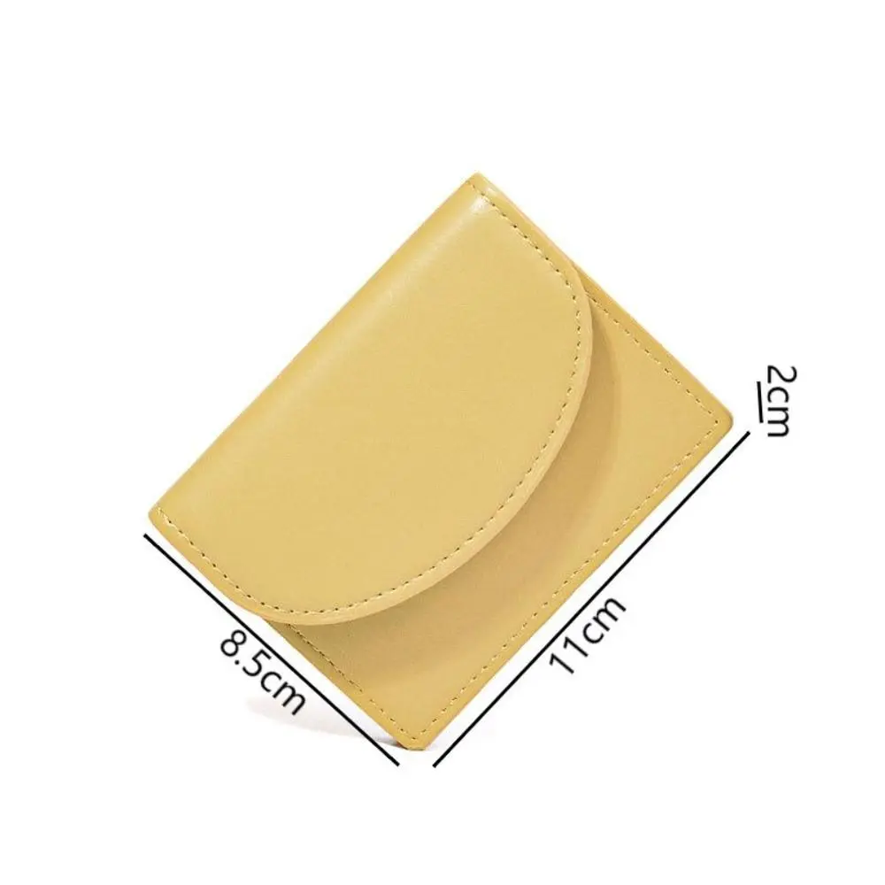 New PU Women Wallets Female Genuine Leather Purses Card Holders Small Portable Coin Purse Large Capacity Money Bag