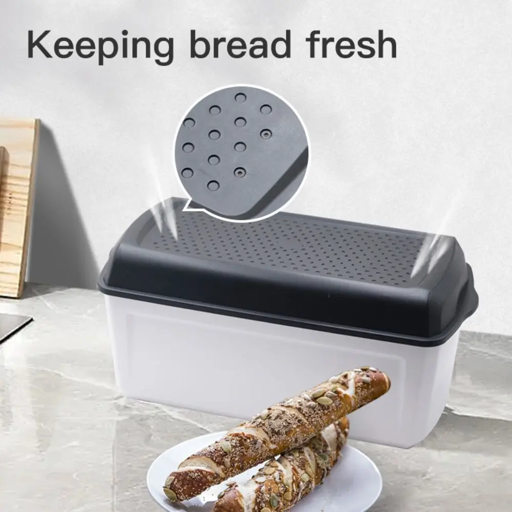 Innovative Bread Bin Keeps Baked Goods Bread Smart Bread Bin Fresh-keeping Kitchen Storage Box