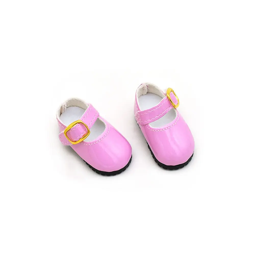 6 Points BJD Shoes for Fat Body Dolls Feet Length 4cm 5cm 30cm Dolls Small Leather Shoes Sneakers Accessories Girls DIY Toys