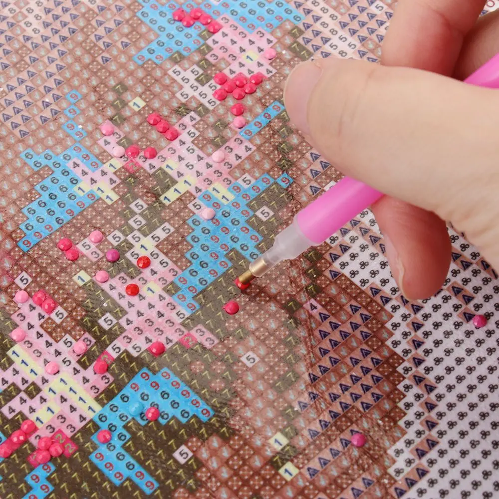 13Pcs New DIY 5D Diamond Painting Point Drill Pen Embroidery Crafts Diamond Painting Pen Cross Stitch