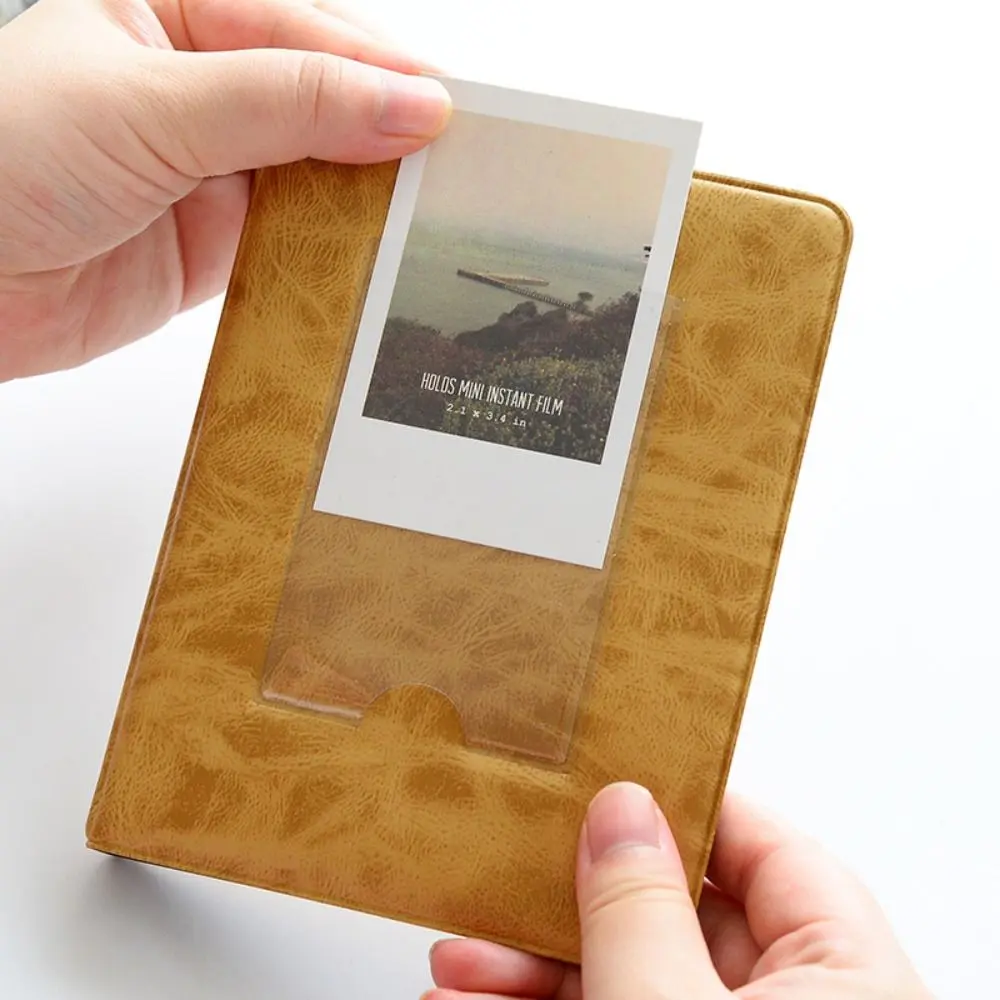 For Polaroid Mini Instant Album Picture Case Storage Photo Album 64 Pockets For Fujifilm Instax Mini 11 9 8 7s 90 70 LiPlay