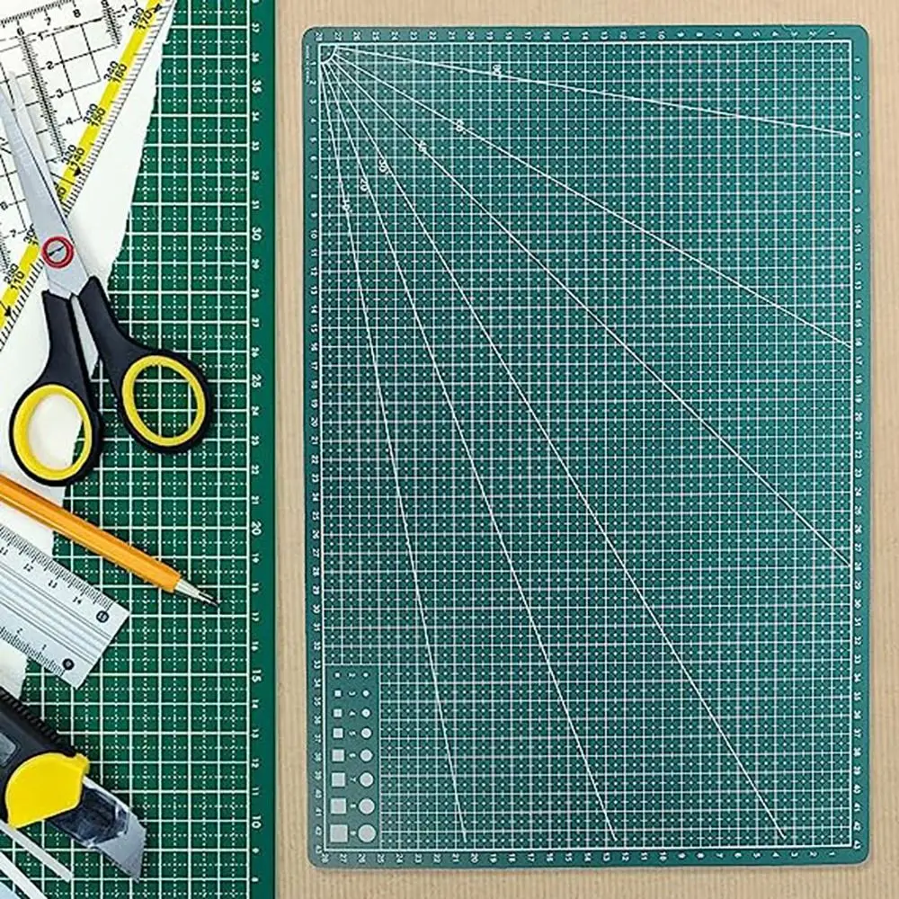 A3 A4 A5 PVC Cutting Mat Cutting Board Workbench Patchwork Sewing Manual DIY Engraving Double-side Pad Leather Craft Tool