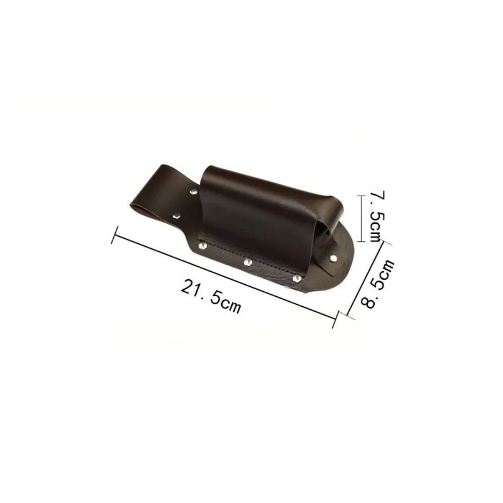 Leather Beer Bottle Waist Holster Portable Beer Belt Bag Handy Wine Bottles Beverage  Holder Outdoor Drink Bottle Case Cover