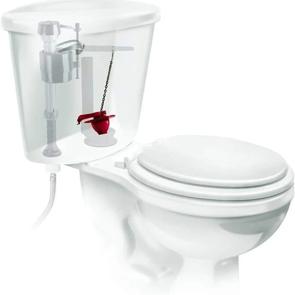 Toilet Drain Valve Flush Replacement Toilet Seal Flapper Universal Repair Flap Cover Toilet Cistern Accessories Adjustable