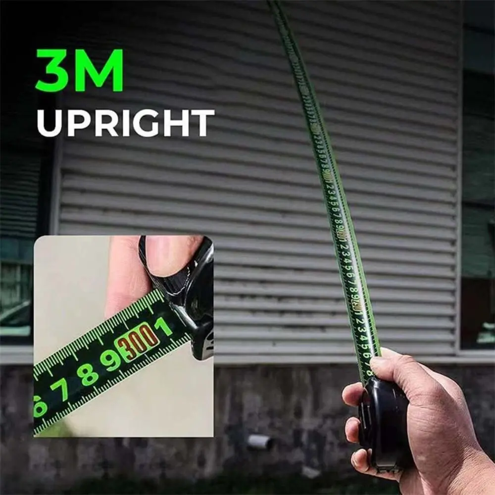 Fluorescent Steel Tape Measure Precision Measuring Tape 5/7.5/10 Metric Measure
