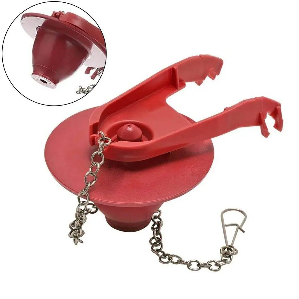 Toilet Drain Valve Flush Replacement Toilet Seal Flapper Universal Repair Flap Cover Toilet Cistern Accessories Adjustable