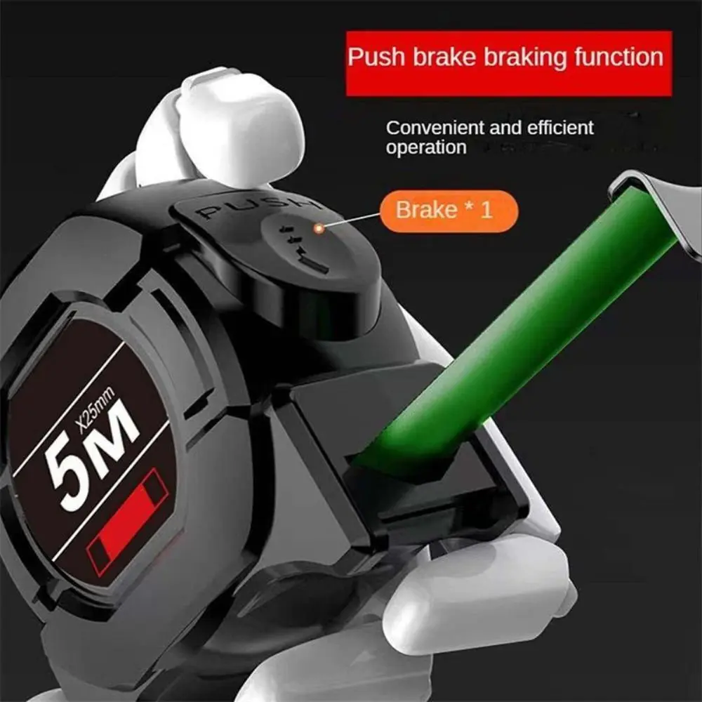 Fluorescent Steel Tape Measure Precision Measuring Tape 5/7.5/10 Metric Measure