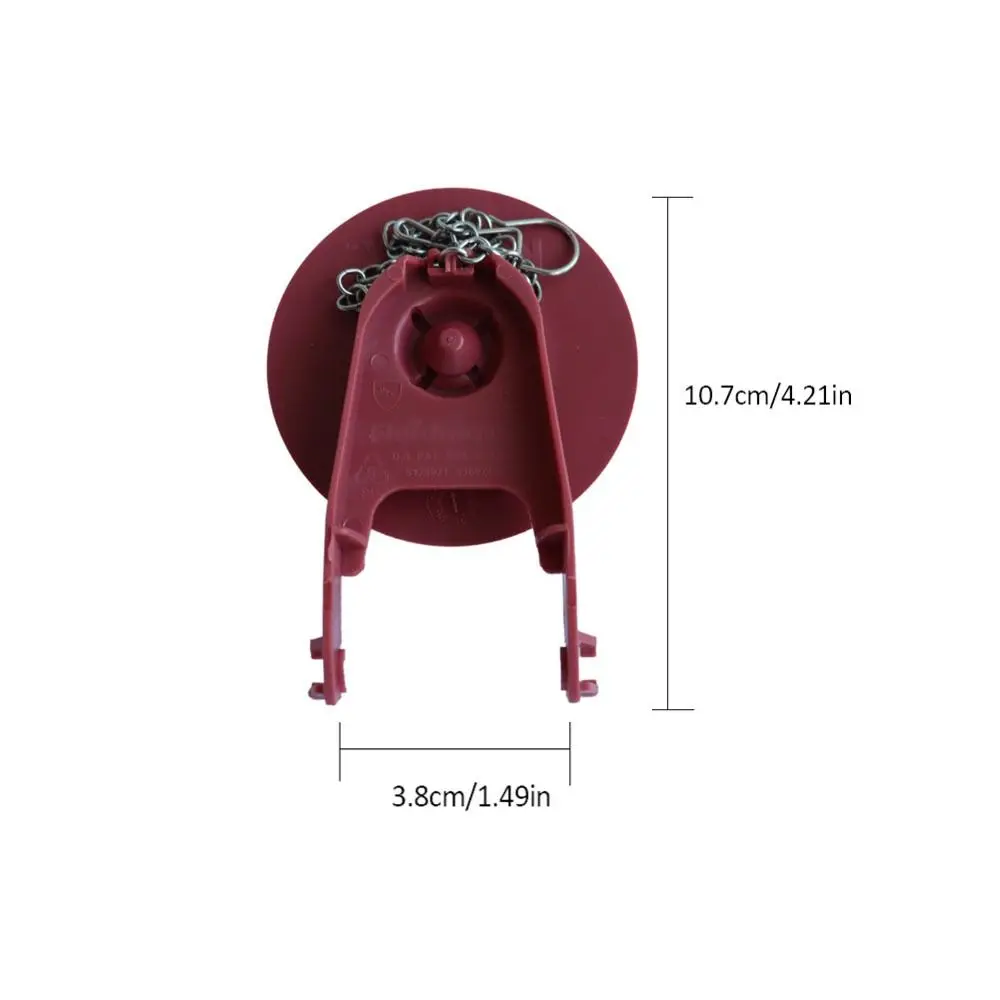 Toilet Drain Valve Flush Replacement Toilet Seal Flapper Universal Repair Flap Cover Toilet Cistern Accessories Adjustable