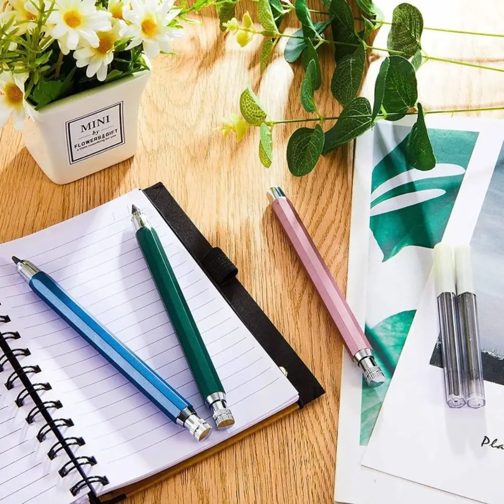 5.6mm Metal Sketch Comics Design Stationery Art Painting Drawing Tool Mechanical Pencil Automatic Pencil