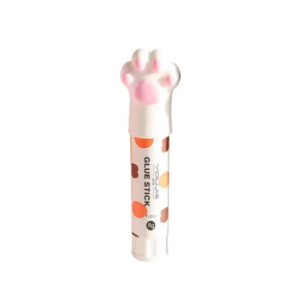 Kawaii Cartoon Cat Claw Shape Solid Glue Super Strong Adhesives Glue Stick Student DIY School Office Craft Stationery Supplies